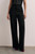 Clever Crepe Wide-Leg Trousers Black