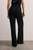 Clever Crepe Wide-Leg Trousers Black