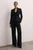 Clever Crepe Wide-Leg Trousers Black