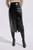 Rho Croc-Embossed Leather Skirt Black Rho Croc-Embossed Leather Skirt Black