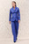 365 Pure Wool Alzira Straight Flared Trousers Deep Cornflower Blue 365 Pure Wool Alzira Straight Flared Trousers Deep Cornflower Blue