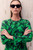 Rosaire Silk Dress Made With Liberty Fabric Green And Navy Rosaire Silk Dress Made With Liberty Fabric Green And Navy
