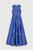 Adria Jacquard Gown Deep Cornflower Blue Adria Jacquard Gown Deep Cornflower Blue