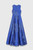 Adria Jacquard Gown Deep Cornflower Blue Adria Jacquard Gown Deep Cornflower Blue