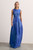 Adria Jacquard Gown Deep Cornflower Blue