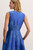 Adria Jacquard Gown Deep Cornflower Blue