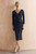 Verrone Sculpt Stretch Crepe Dress Navy Verrone Sculpt Stretch Crepe Dress Navy