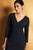 Verrone Sculpt Stretch Crepe Dress Navy Verrone Sculpt Stretch Crepe Dress Navy