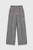 Adelaide Jacquard Wide-Leg Trousers Soft Steel Grey