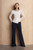Clever Crepe Palmerston Top Ivory Clever Crepe Palmerston Top Ivory