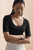 Symi Organic Cotton T-Shirt Black Symi Organic Cotton T-Shirt Black