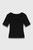 Symi Organic Cotton T-Shirt Black Symi Organic Cotton T-Shirt Black
