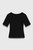 Symi Organic Cotton T-Shirt Black Symi Organic Cotton T-Shirt Black