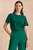 Roche Silk Top Marine Green
