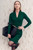 Sculpt Knit Alzano Dress Forest Green Sculpt Knit Alzano Dress Forest Green