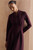 Andria Crepe Dress Deep Plum Andria Crepe Dress Deep Plum