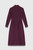 Andria Crepe Dress Deep Plum Andria Crepe Dress Deep Plum