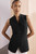 Clever Crepe Hartley Waistcoat Black Clever Crepe Hartley Waistcoat Black
