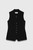 Clever Crepe Hartley Waistcoat Black Clever Crepe Hartley Waistcoat Black