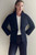 Napier Boiled Wool Jacket Navy Napier Boiled Wool Jacket Navy