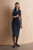 Clever Crepe Hartley Waistcoat Navy Clever Crepe Hartley Waistcoat Navy