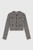 Hampton Tweed Knit Jacket Black And White Hampton Tweed Knit Jacket Black And White