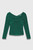 Lucila Metallic Knit Top Cyanine Green Lucila Metallic Knit Top Cyanine Green