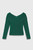 Lucila Metallic Knit Top Cyanine Green Lucila Metallic Knit Top Cyanine Green