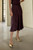 Kelmore Satin Skirt Deep Plum Kelmore Satin Skirt Deep Plum