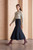 Ellingham Boiled Wool Skirt Navy