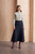 Ellingham Boiled Wool Skirt Navy