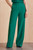 Adelaide Sculpt Stretch Crepe Wide-Leg Trousers Cyanine Green Adelaide Sculpt Stretch Crepe Wide-Leg Trousers Cyanine Green