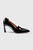 Elba Patent Leather Heels 80 Black