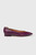 Nerano Nappa Leather Flats 25 Deep Burgundy Nerano Nappa Leather Flats 25 Deep Burgundy