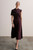 Ocana Satin Blouse Deep Plum
