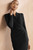 Sculpt Knit Gradara Dress Black Sculpt Knit Gradara Dress Black