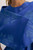 Bari Jacquard Wrap Deep Cornflower Blue