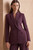 Clever Crepe Knighton Jacket Plum Clever Crepe Knighton Jacket Plum