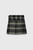 Balintore Wool Check Mini Skirt Black And Green Balintore Wool Check Mini Skirt Black And Green