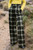 Hartford Wool Check Trousers Black And Green Hartford Wool Check Trousers Black And Green