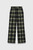 Hartford Wool Check Trousers Black And Green Hartford Wool Check Trousers Black And Green