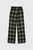 Hartford Wool Check Trousers Black And Green Hartford Wool Check Trousers Black And Green