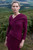 Iona Wool Jersey Dress Heather Pink Iona Wool Jersey Dress Heather Pink