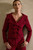 Hamilton Sculpt Stretch Crepe Jacket Dark Red