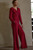 Hamilton Sculpt Stretch Crepe Jacket Dark Red Hamilton Sculpt Stretch Crepe Jacket Dark Red