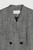 Kenwood Herringbone Wool Jacket Black And White Kenwood Herringbone Wool Jacket Black And White