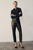 Esme Jacquard Trousers Black And Gold
