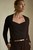 Madison Jersey Top Black Madison Jersey Top Black