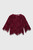 Ameria Velvet Lace Top Dark Crimson Ameria Velvet Lace Top Dark Crimson