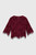 Ameria Velvet Lace Top Dark Crimson Ameria Velvet Lace Top Dark Crimson